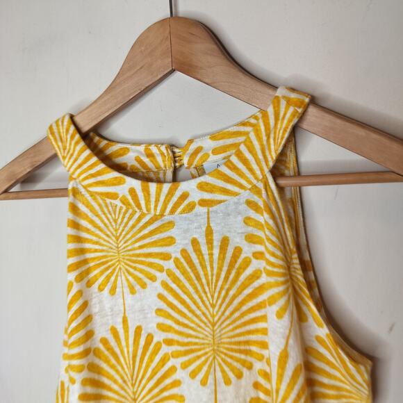 Joie 100% Linen Knit Tank Top Floral - Picture 5 of 9